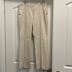 Talbots Light Beige Trousers Size 12P